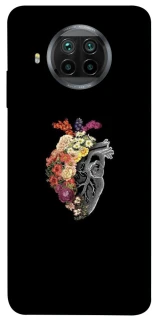 Чохол на Xiaomi Mi 10T Lite / Redmi Note 9 Pro 5G Heart with flowers фото 1 з 1