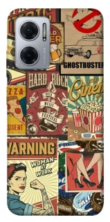 Чохол на Xiaomi Redmi Note 11E Retro collage ver.2 фото 1 з 1