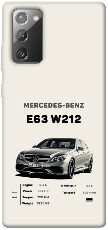 Чехол на Samsung Galaxy Note 20 MB E63 W212 фото 1 из 1