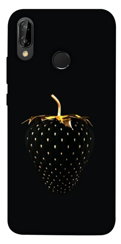 Чохол на Huawei P20 Lite Чорна полуниця фото 1 з 1