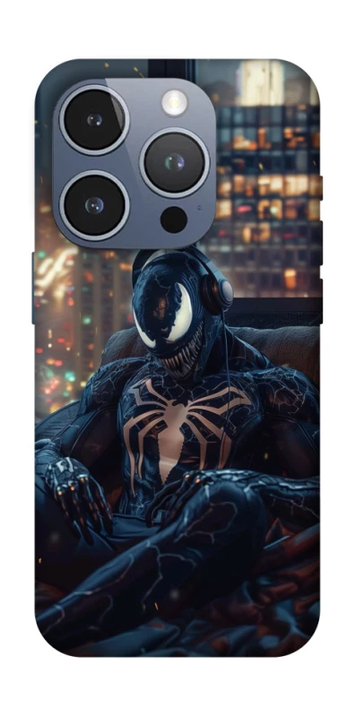 Чехол на Apple iPhone 16 Pro Venom earphones фото 1 из 1