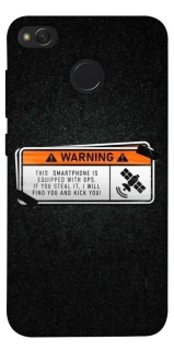 Чохол на Xiaomi Redmi 4X Warning фото 1 з 1
