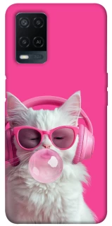 Чохол на Oppo A54 4G Pink kitty фото 1 Чохол на Oppo A54 4G Pink kitty фото 1 з 1