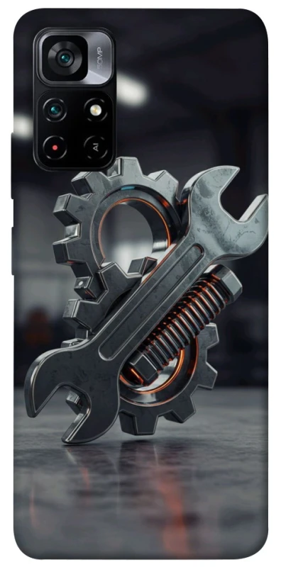 Чохол на Xiaomi Poco M4 Pro 5G Mechanic фото 1 з 1