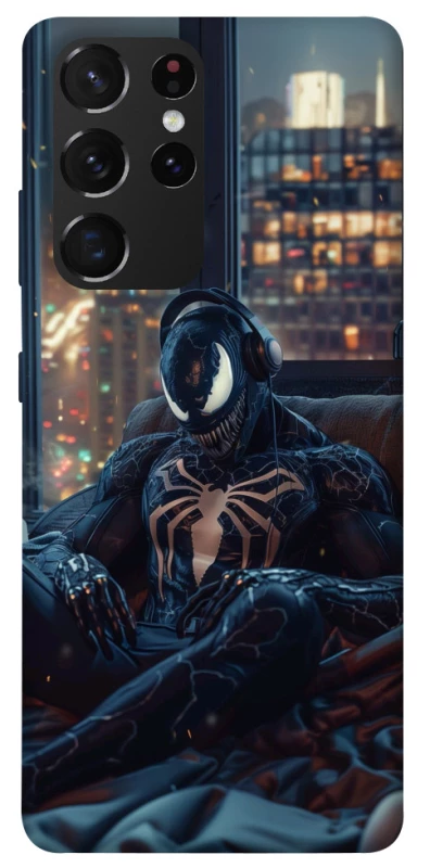 Чехол на Samsung Galaxy S21 Ultra Venom earphones фото 1 из 1
