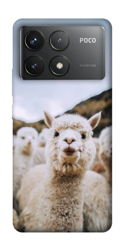 Чохол на Xiaomi Poco F6 Pro Лама фото 1 з 1