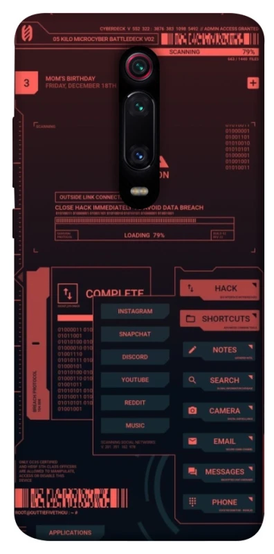 Чохол на Xiaomi Redmi K20 / K20 Pro / Mi9T / Mi9T Pro Attention фото 1 з 1