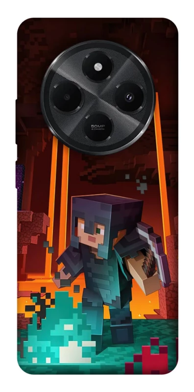 Чохол на Xiaomi Redmi A4 Minecraft game adventure фото 1 з 1