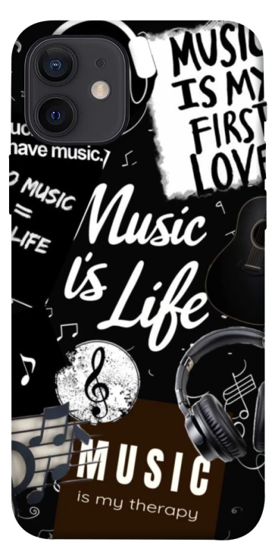 Чохол на Apple iPhone 12 (6.1") Music is Life фото 1 з 1