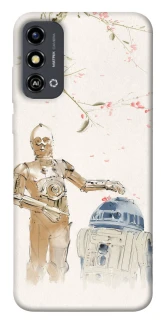 Чохол на ZTE Blade A53 Star Wars robots фото 1 з 1
