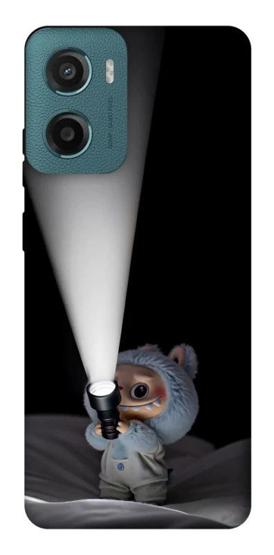 Чохол на Motorola Moto G06 Labubu with flashlight ver.3 фото 1 з 1