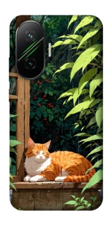 Чехол на Xiaomi Poco F7 red cat фото 1 из 1