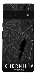 Чехол на Google Pixel 6 Pro Chernihiv map фото 1 Чехол на Google Pixel 6 Pro Chernihiv map фото 1 из 1
