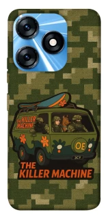 Чехол на TECNO Spark 10 Funny machine фото 1 из 1