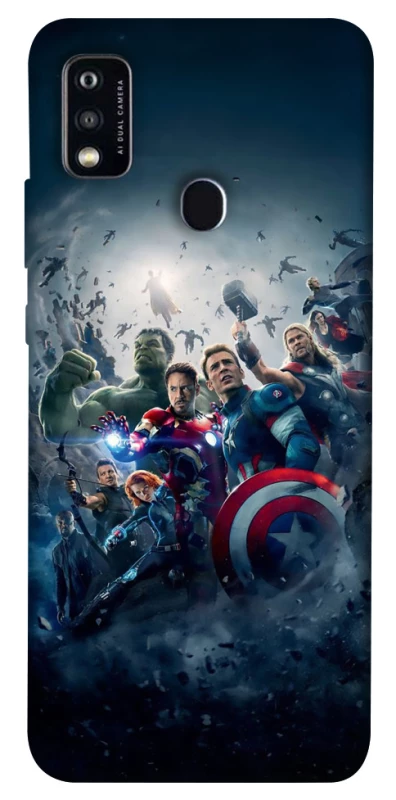 Чехол на ZTE Blade A51 Marvel heroes фото 1 из 1