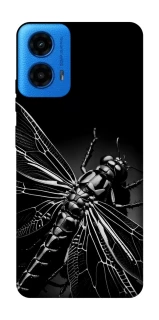 Чохол на Motorola Moto G45 Black dragonfly фото 1 з 1