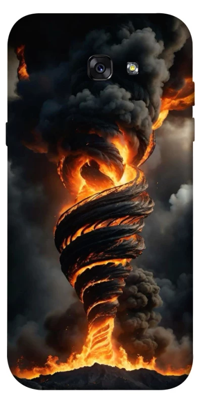 Чехол на Samsung A720 Galaxy A7 (2017) Огненный торнадо фото 1 из 1