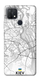 Чохол на Oppo A15s / A15 Kiev white map фото 1 з 1