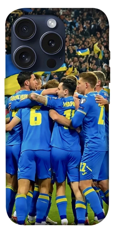 Чехол на Apple iPhone 15 Pro (6.1") Сборная Украины v3 фото 1 из 1