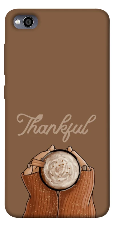 Чохол на Xiaomi Redmi 4a Thankful coffee фото 1 з 1