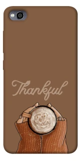 Чохол на Xiaomi Redmi 4a Thankful coffee фото 1 з 1