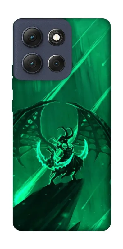 Чехол на Motorola Moto G86 Warcraft Illidan фото 1 из 1