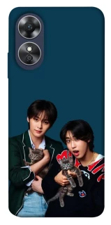 Чохол на Oppo A17 Lee Know and Han - Stray Kids фото 1 з 1