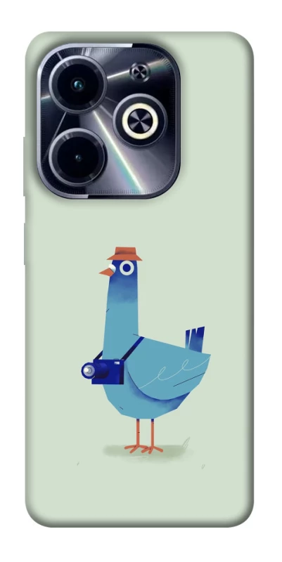 Чохол на Infinix Hot 40i Голуб-детектив фото 1 з 1