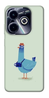 Чохол на Infinix Hot 40i Голуб-детектив фото 1 з 1