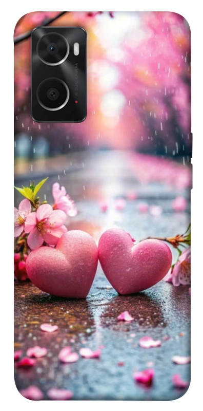 Чохол на Oppo A76 4G Pink heart фото 1 з 1