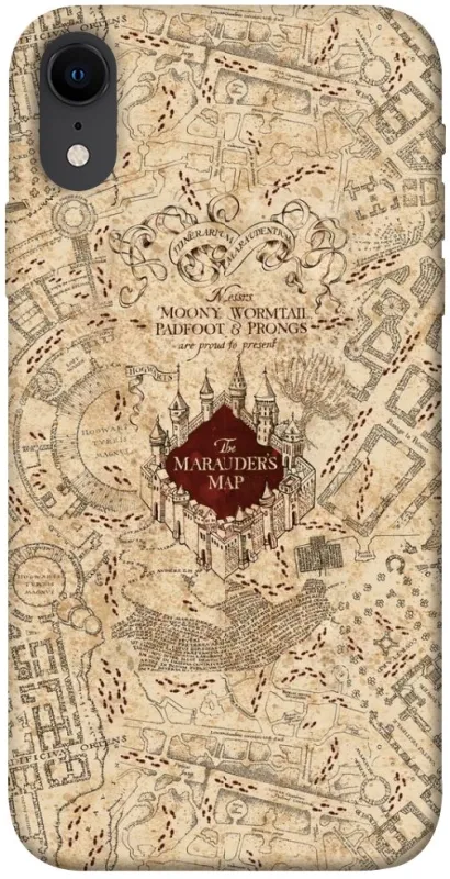 Чохол на Apple iPhone XR (6.1") Marauders map фото 1 з 1
