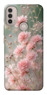 Чехол на Motorola Moto E40 Flowers v26 фото 1 из 1