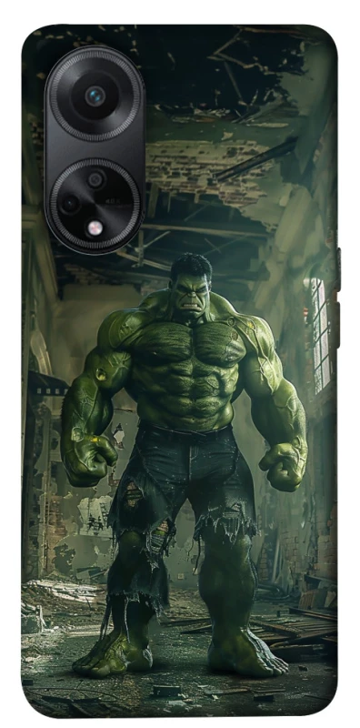 Чохол на Oppo A98 Angry Hulk фото 1 з 1
