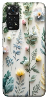Чехол на Xiaomi Redmi Note 11 (Global) / Note 11S Floral design ver.4 фото 1 из 1