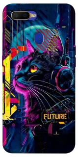 Чохол на Oppo A5s Cyber Cat v2 фото 1 з 1