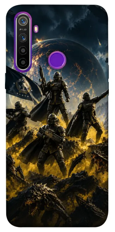 Чехол на Realme 5 HELLDIVERS фото 1 из 1