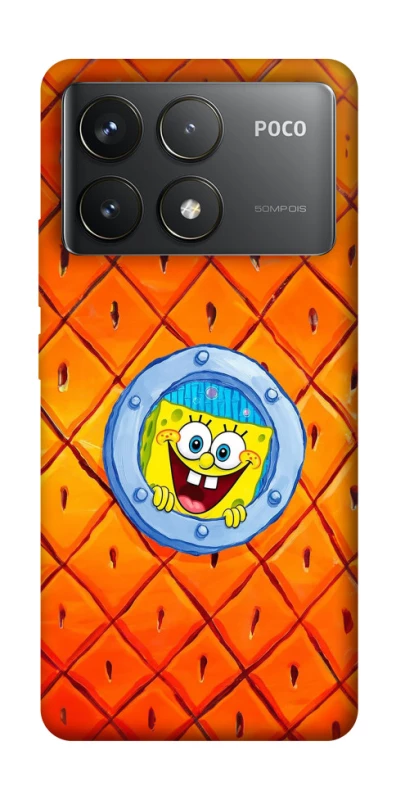 Чохол на Xiaomi Poco F6 Pro Дім Спанч Боба фото 1 з 1