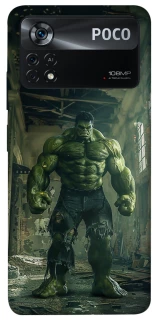 Чохол на Xiaomi Poco X4 Pro 5G Angry Hulk фото 1 з 1