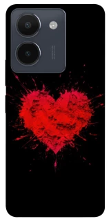 Чохол на Vivo Y36 Splash heart фото 1 з 1
