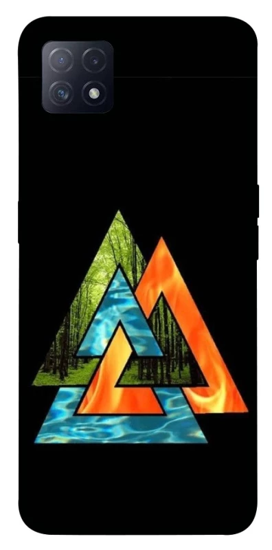 Чехол на Oppo A72 5G / A73 5G Валькнут v4 фото 1 из 1