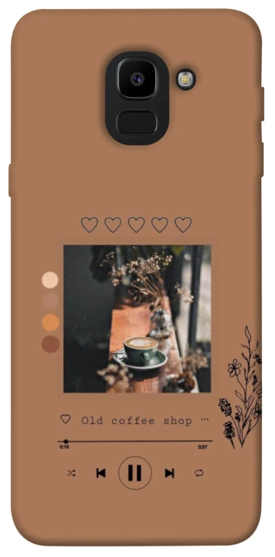 Чохол на Samsung J600F Galaxy J6 (2018) Coffee player фото 1 з 1