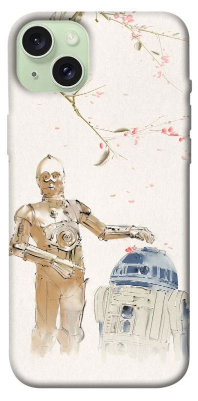 Чехол на Apple iPhone 15 Plus (6.7") Star Wars robots фото 1 из 1