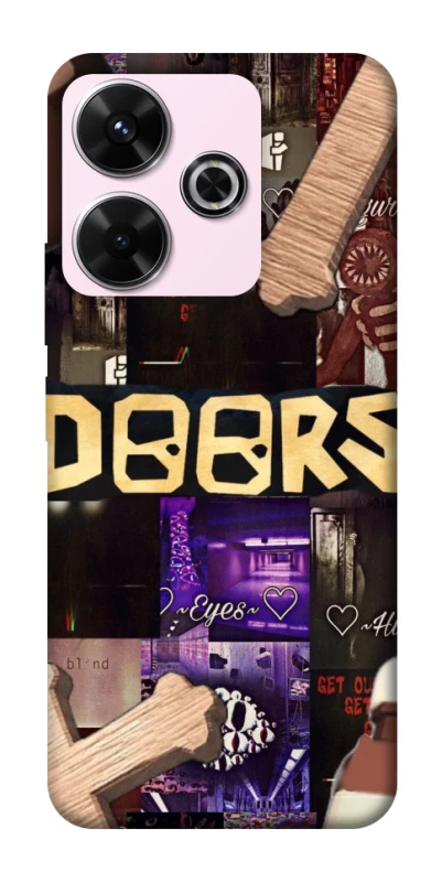 Чохол на Xiaomi Redmi 13 4G Roblox doors dark mode фото 1 з 1