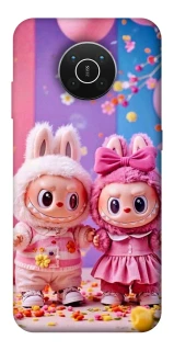 Чехол на Nokia X10 / X20 Labubu twins ver.2 фото 1 из 1