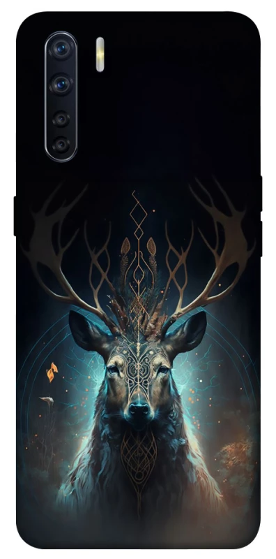Чохол на Oppo A91 Скандинавський олень v2 фото 1 з 1