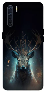 Чехол на Oppo A91 Скандинавский олень v2 фото 1 из 1