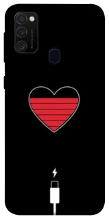 Чохол на Samsung Galaxy M21 Charge your heart фото 1 з 1