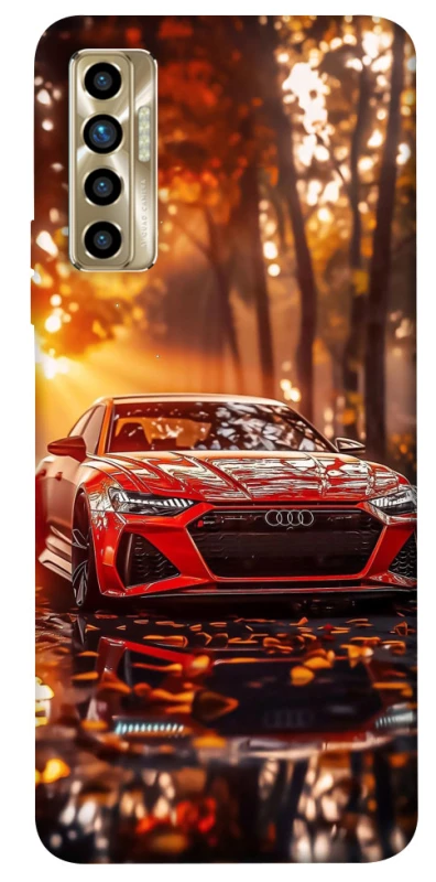 Чехол на TECNO Camon 17P Audi at sunset фото 1 из 1