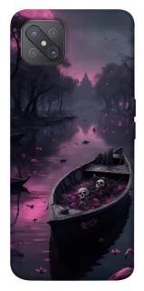 Чохол на Oppo A92s Boat and flamingo фото 1 з 1