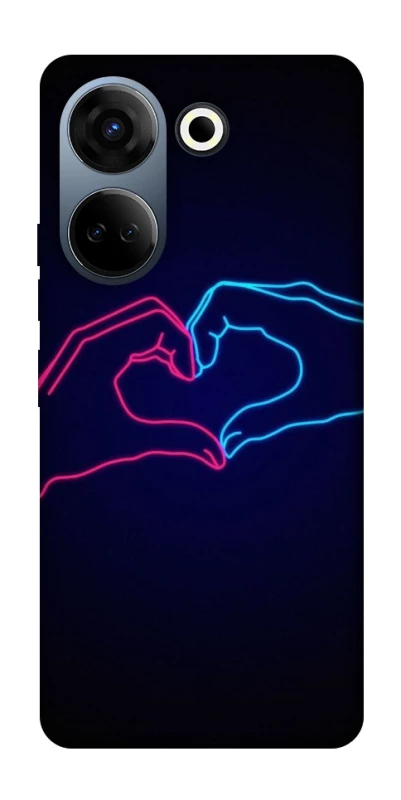 Чохол на TECNO Camon 20 Pro (CK7n) Neon love фото 1 з 1